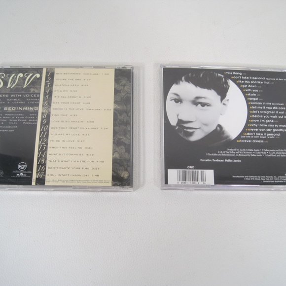 Lot of 2 R & B CD's (Monica: Miss Thang) (Sisters With Voices: New Beginning) - Picture 2 of 10